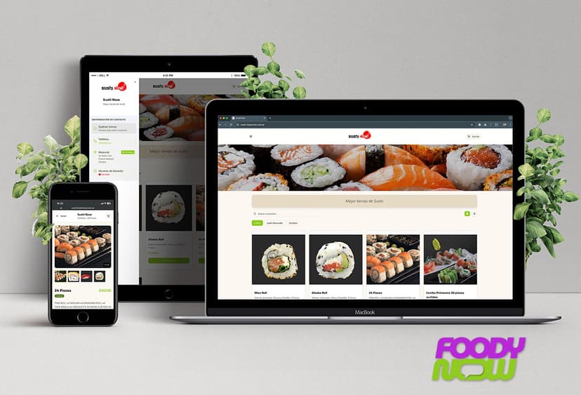 Sushi Now - Demo FoodyNow
